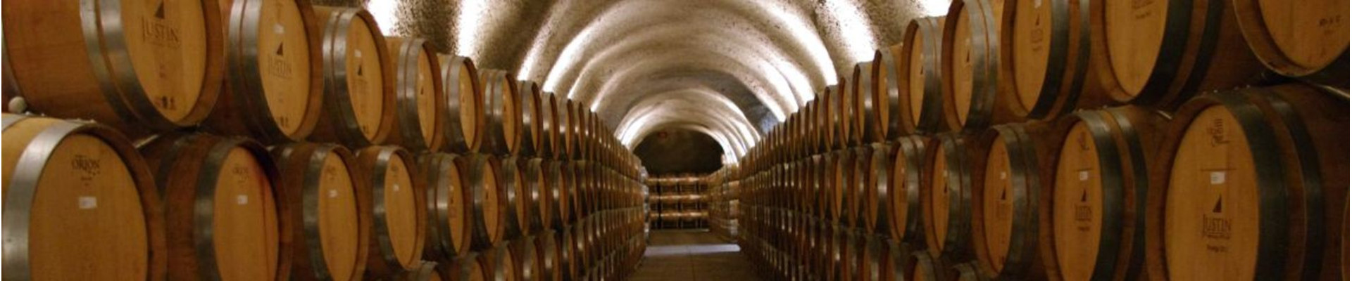 My red wine aging in oak casks